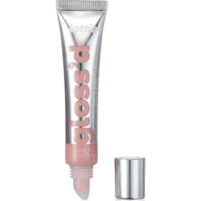 Lottie London Gloss'd in Outshine  A nourishing gloss-oil hybrid with a light wash of color for full  shiny lips without stickiness