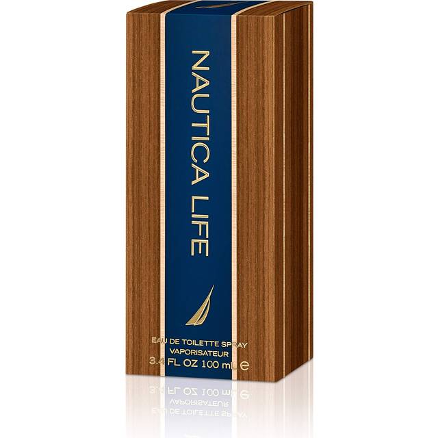 Nautica Life Eau de Toilette for Men Spray  3.4 Ounce