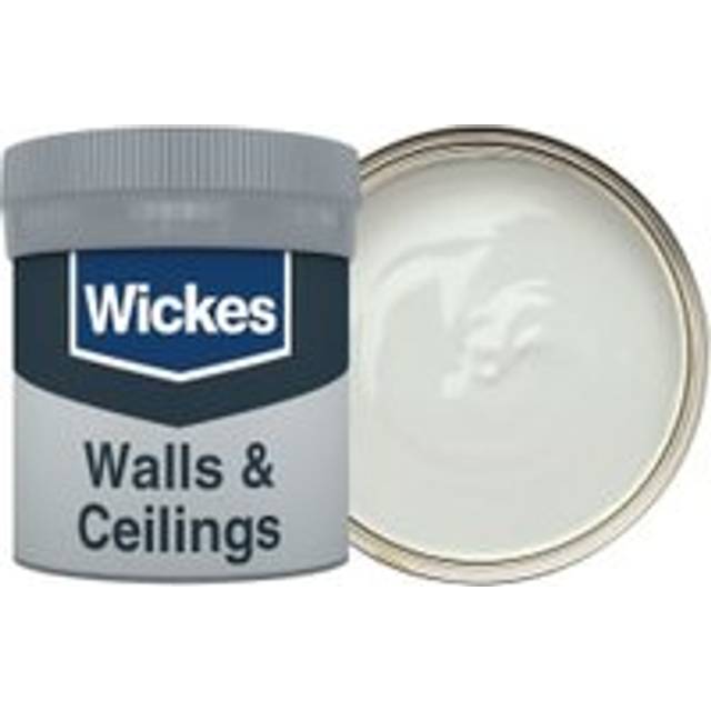 Wickes Vinyl Matt Emulsion Paint Tester Pot - Putty No.420 - 50ml