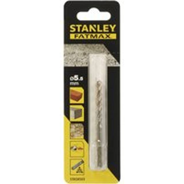 Stanley FatMax Masonry Drill Bit 5.5mm 85mm Pack of 1