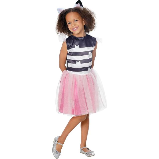 Gabby's Dollhouse Kids' Gabby Tutu Dress Costume, Multi, 3-5 years