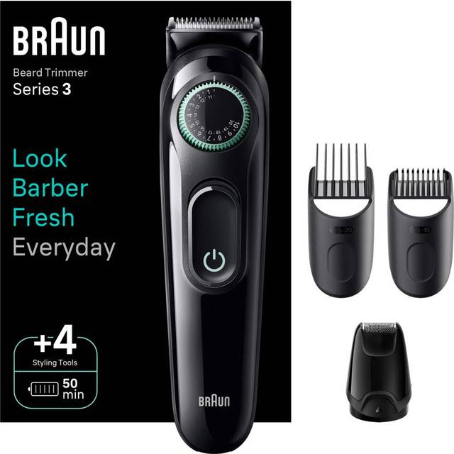 Braun Beard Trimmer 3 BT3421 - Black