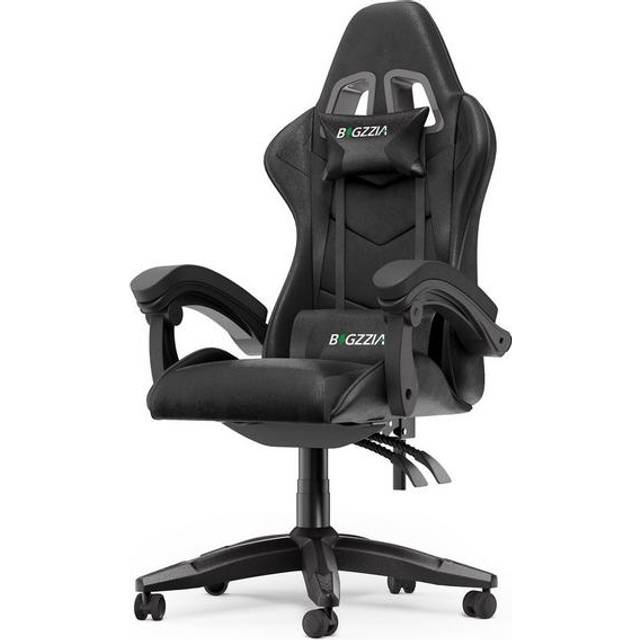 Gaming&Office Chair with Headrest and Lumbar Support-New Color - Black - One Size