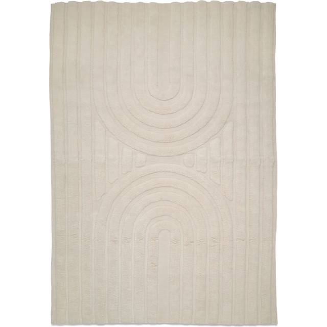 Classic Collection Curve ullmatta 170x230 cm Ivory