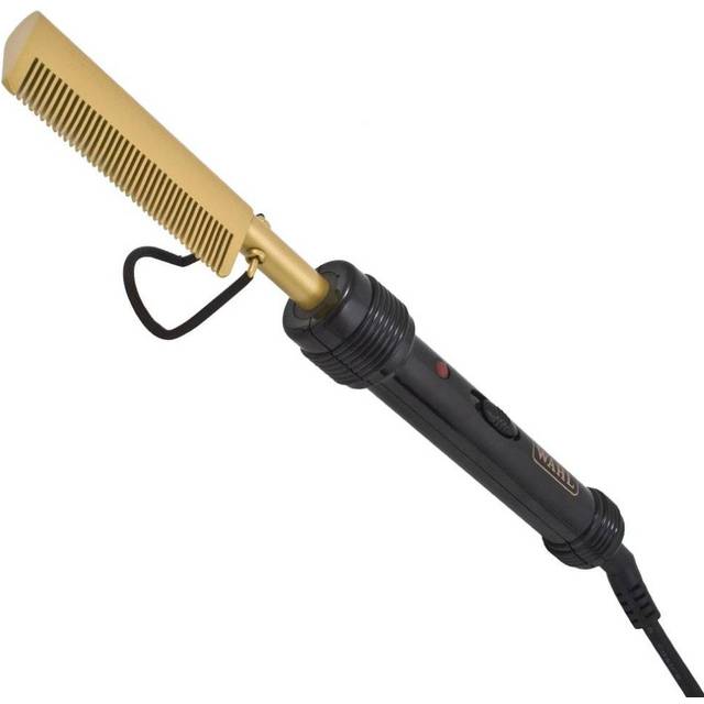 Wahl Electric Straightening Comb Gold/Black ZX698 3m Cord