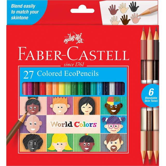 Faber-Castell Children of the world Colouring Pencils Assorted Pack of 27