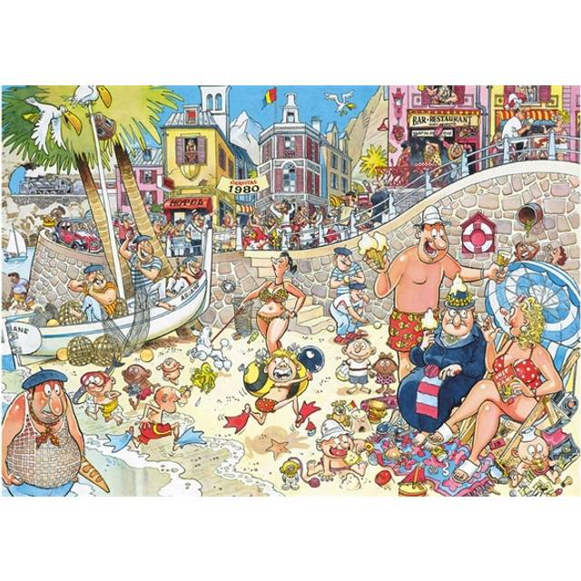 Wasgij Retro Destiny 8 High Season | Jigsaw Puzzle For Adults 1000 Pieces | The Time Travelling Jigsaw Puzzle | 68 x 49cm Puzzle | Jumbo