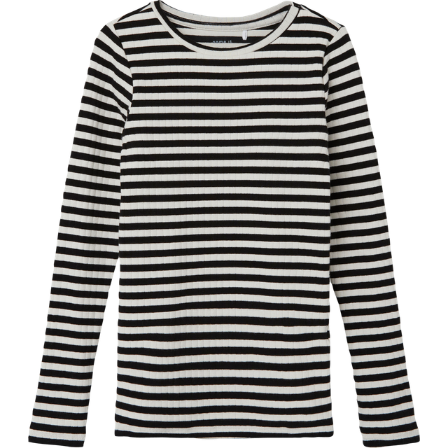 NAME IT Nkfsuraja Xsl Ls Top Noos |Svart |92