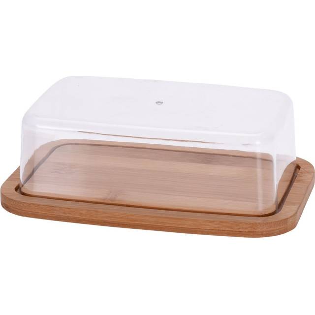 Butter Dish with Lid Wooden Butter Dish Storage Box Container