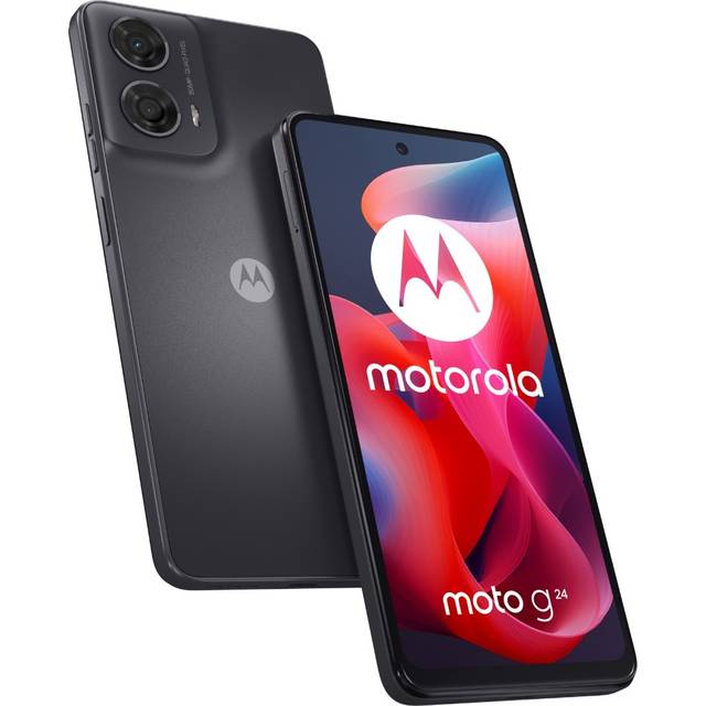 MOTOROLA Moto G24 - 128 GB, Matt Charcoal, Black