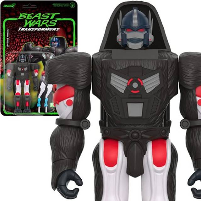 Super7 Transformers W7 - Beast Wars Optimus Primal ReAction Figure