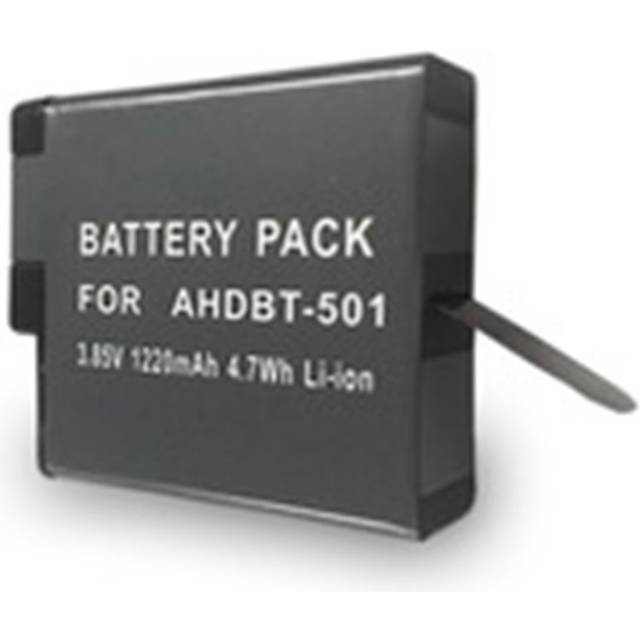 Batteri för GoPro Hero 5 / 6 / 7 AHDBT-501 1250mAh 3.85V