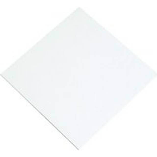 General Purpose White Faced Hardboard Sheet - 3 x 610 x 1220mm