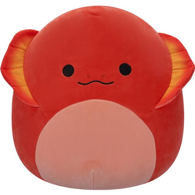 SQCR05415 12-Inch-Maxie The Red Frilled Lizard, Multicolour