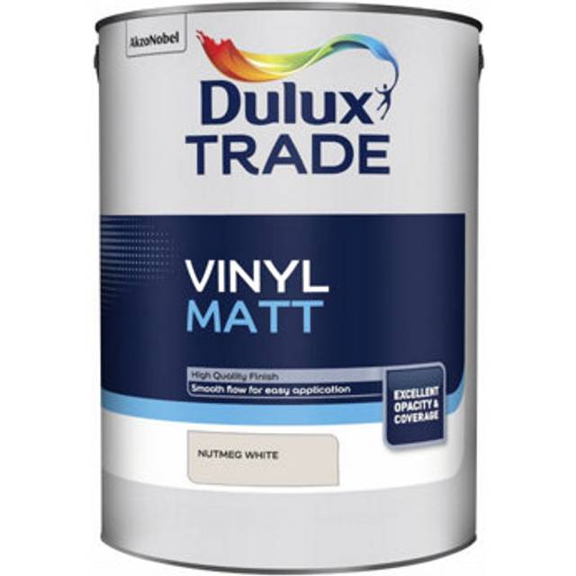 Dulux Trade Vinyl Matt - Nutmeg White - 5L