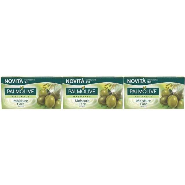 Palmolive Naturals Moisture Care Bar Soap with Olive (3x90g) (Pack of 3)
