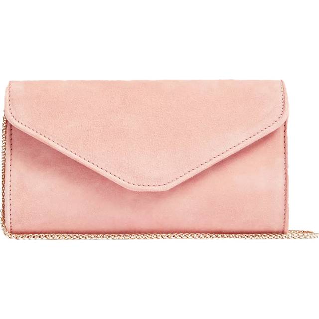 Dominica Black Suede Clutch Bag (*)