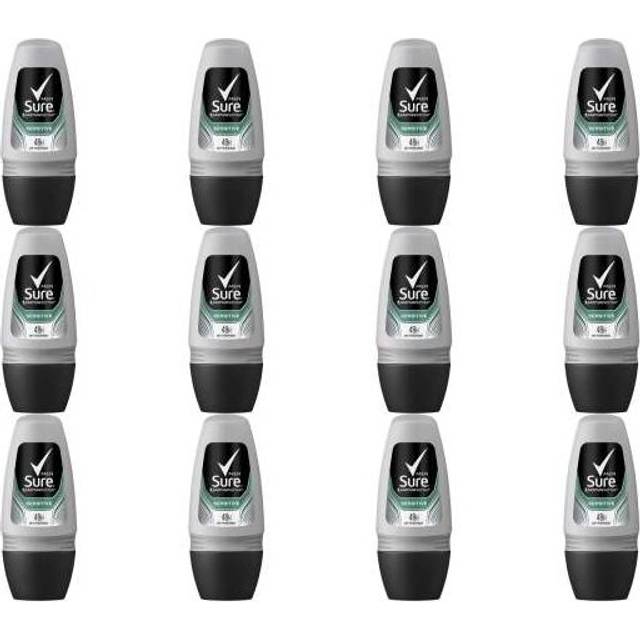Sure Men Sensitive Roll-On Anti-Perspirant Deodorant 50ml (Pack of 12)