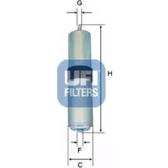 UFI 31.926.01 Bränslefilter Filterinsats