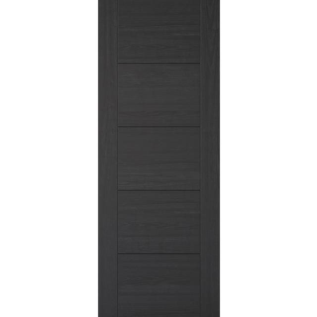 LPD Vancouver Charcoal Black - Prefinished Internal Door (Size: 2040 x 826mm, Thickness: 44mm, Fire Door: Yes)