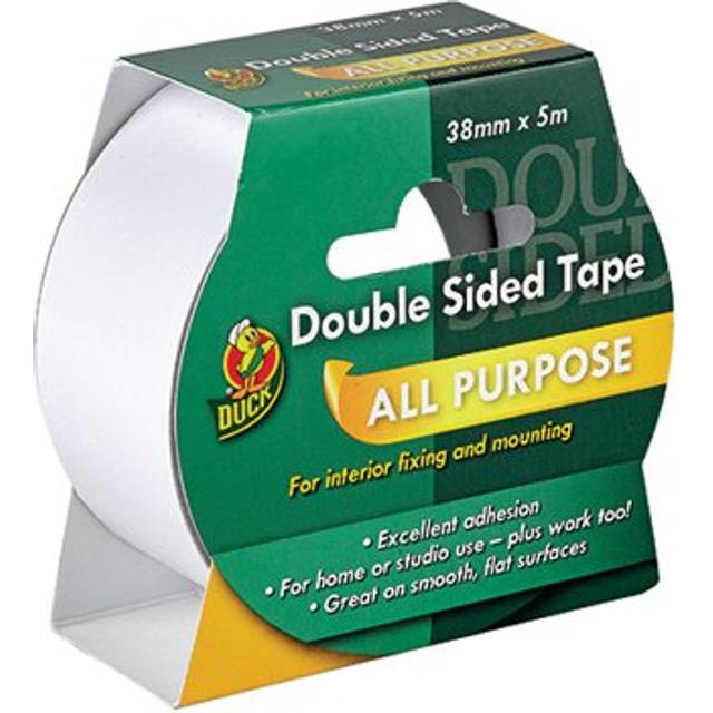 Ducktape Double-Sided Interior Tape 38mmx5m Clear (Pack of 6) 232603
