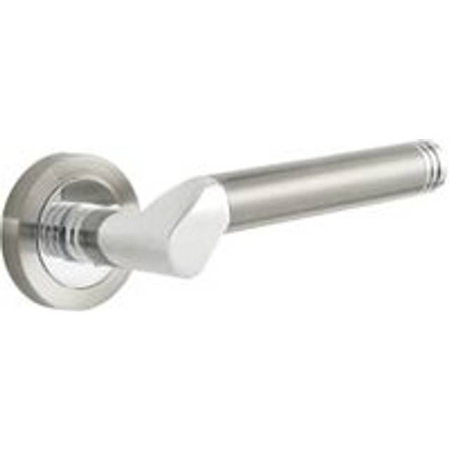 Marcella Lever On Rose Door Handle - Dual Tone (Pair)