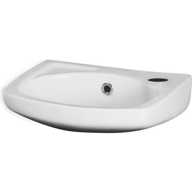nuie 350mm Wall Hung Basin, White