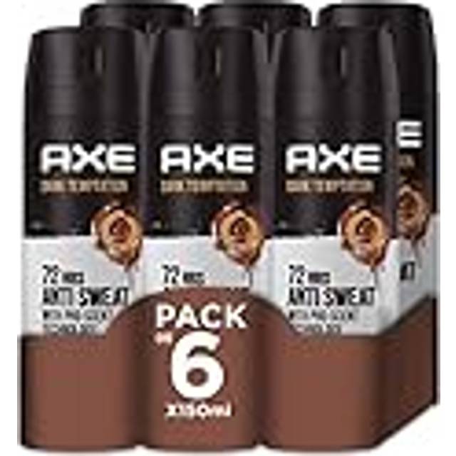 Axe Dark Temptation deodorant för män, antiperspirant, 150 ml, 6 st