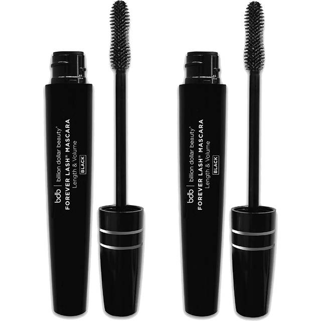 Billion Dollar Brows Forever Lash Mascara  Length & Volume in Seconds  Waterproof Formula  Unique Silicone Wand  Professional Quality  Cruelty Free (2