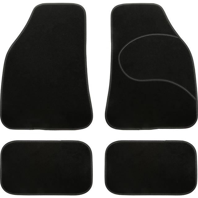 Halfords Carpet Car Mats Grey Trim