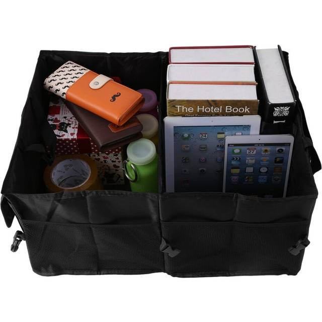 Folding Car Back-Up Storage Box Trunk Bag Container Vehicles Organizer