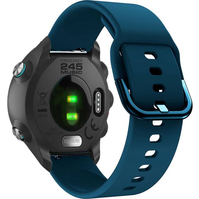 Garmin Forerunner 245 enkelt klockarmband i silikon - Mörkblå