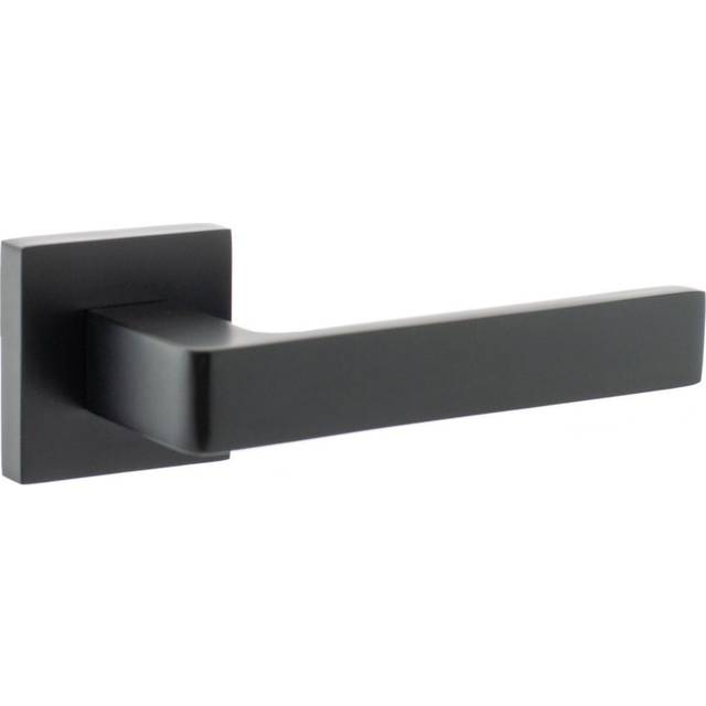 Atlantic UK Status Montana Designer Square Lever Door Handle - Matt Black (195496)