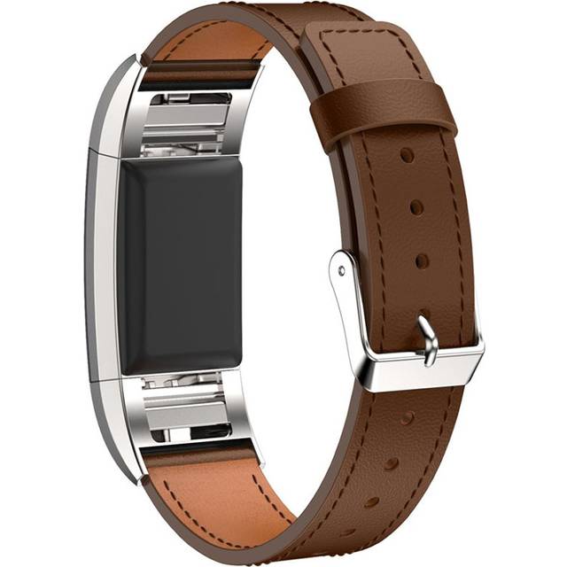 Fitbit Charge 2 läder klockarmband - Brun