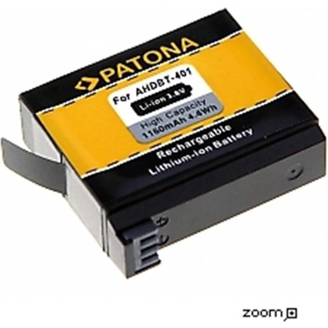 Batteri för GoPro AHDBT-401 Hero 4 1160mAh 3.8V
