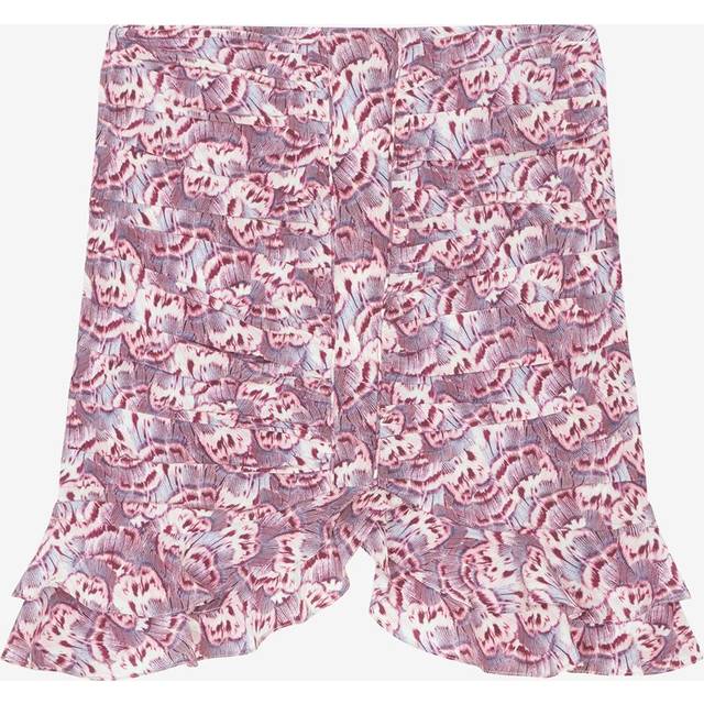 Milendi Printed Stretch Silk Mini Skirt - multi (36 - 38)