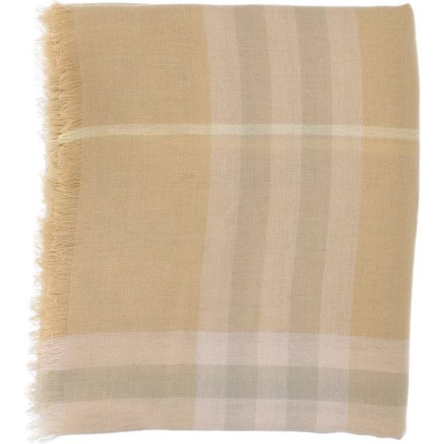 Burberry Burberry Check wool scarf - beige (One Size)
