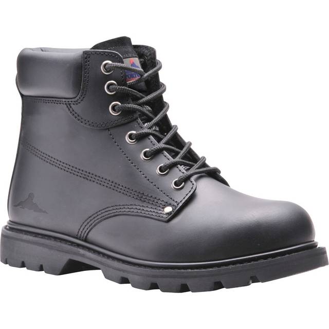 Portwest Steelite SBP HRO Welted Safety Boots Black Size 9