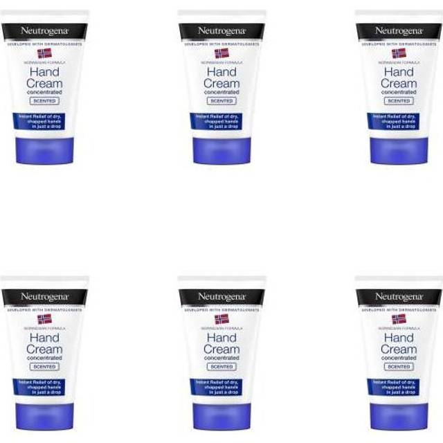 Neutrogena Concentrated  SCENTED Hand Cream, 50 ml (Pack of 6)