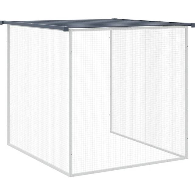 Jenkinsburg Chicken Coop with Wire Mesh - Anthracite (90cm H x 803cm W x 98cm D)