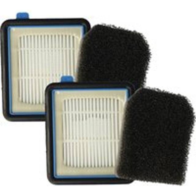 Vhbw - Filter Set Replacement for Electrolux Well Q6-8 filter set for Vacuum Cleaner - 4x Filter (hepa filter, pre-motor filter)
