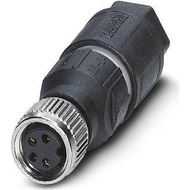 SACC-M 8FS-4QO-0,5-M - Circular connector for field assembly SACC-M 8FS-4QO-0,5-M
