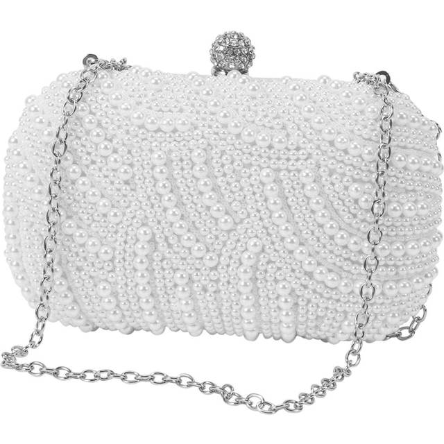 Fashion Clutch Bag Beaded Party Bridal Wedding Purse