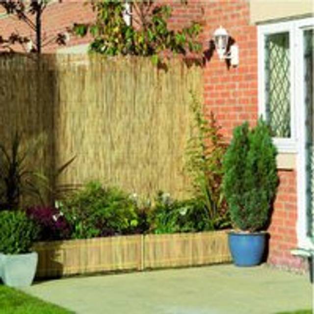 Wickes Reed Garden Screening - 2000 x 4000mm - Natural