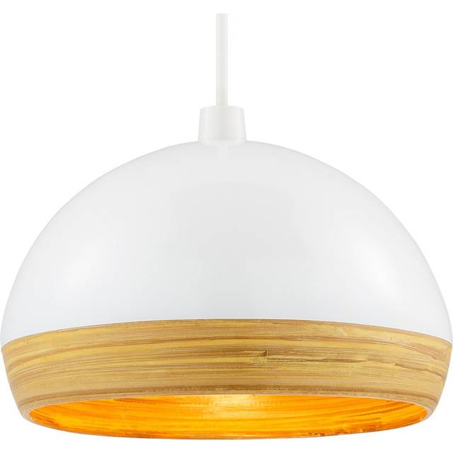 Bamboo Dome Easyfit Shade, White