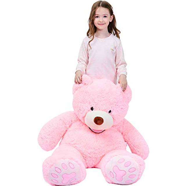 Giant Teddy Bear Plush Toy Stuffed Animals (Pink, 100cm)