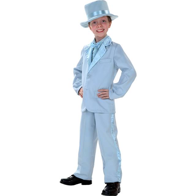 Blue Tuxedo Kid's Costume | Movie Costumes (XS)