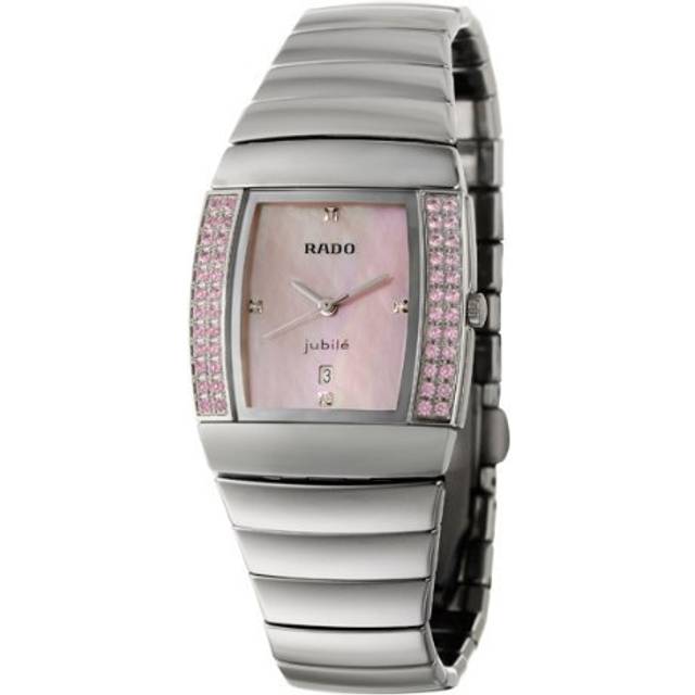 RADO Sintra Jubile Quartz Pink MOP Dial Diamond Women's Watch R13581922 - 30 mm