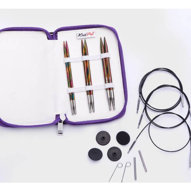 KnitPro Symfonie Interchangeable Knitting Needle Starter Set