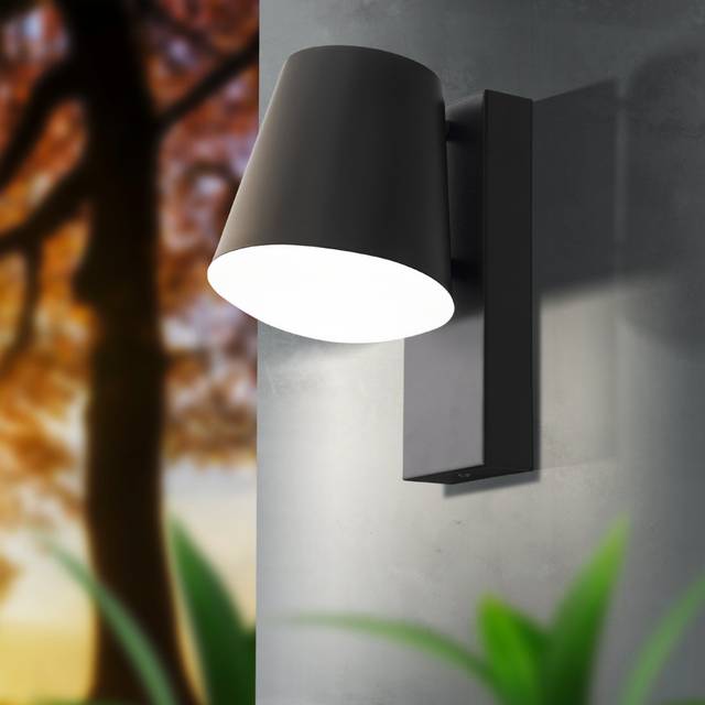 Outdoor Sconce - Anthracite (24cm H X 14cm W X 18.5cm D)